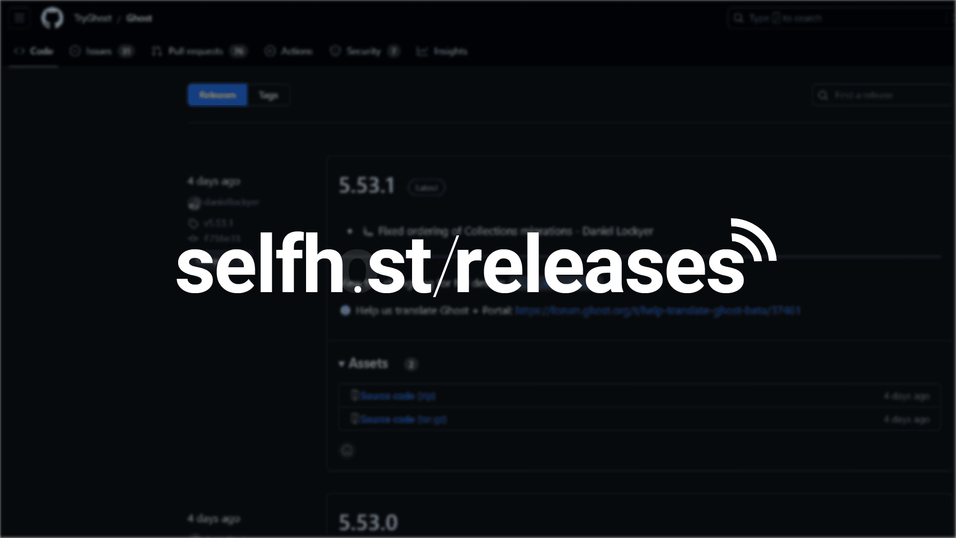 Introducing selfh.st/releases, a Collection of RSS Release Feeds for Self-Hosted Software Post image