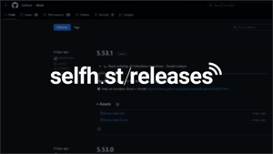 Introducing selfh.st/releases, a Collection of RSS Release Feeds for Self-Hosted Software Post feature image
